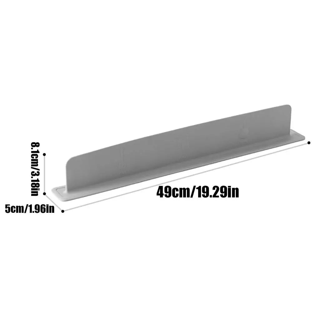 1PC/3PCS Silicone Sink Baffle Splash Guard Protect Cloth From Splashing Water Baffle Splash Protector For Washing Dishes tools Oasis Select Gray 1PC