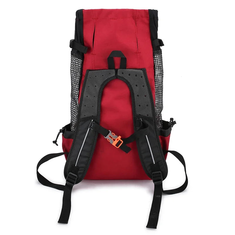 Outdoor Travel Puppy Medium Dog Backpack for Small Dogs Breathable Walking French Bulldog Carrier Bags Accessories Pet Supplies Oasis Select