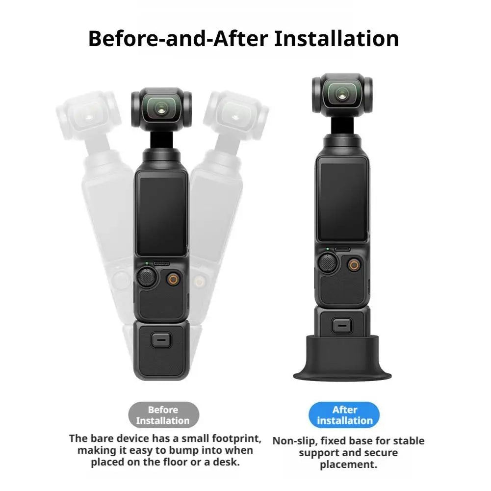 DJI Osmo Pocket 4 Silicone Anti-Slip Base & Expansion Bracket