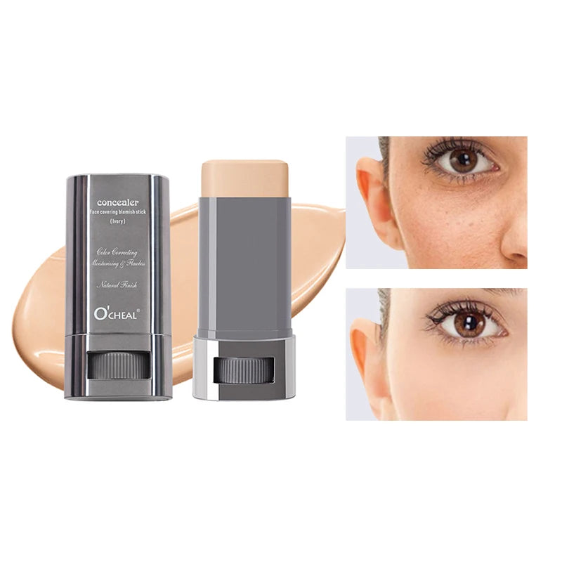 Ocheal Face Foundation Contour Stick Long-wear Lightweight Brighten Stick Face Concealer Blemish Contouring Beauty Makeup Oasis Select
