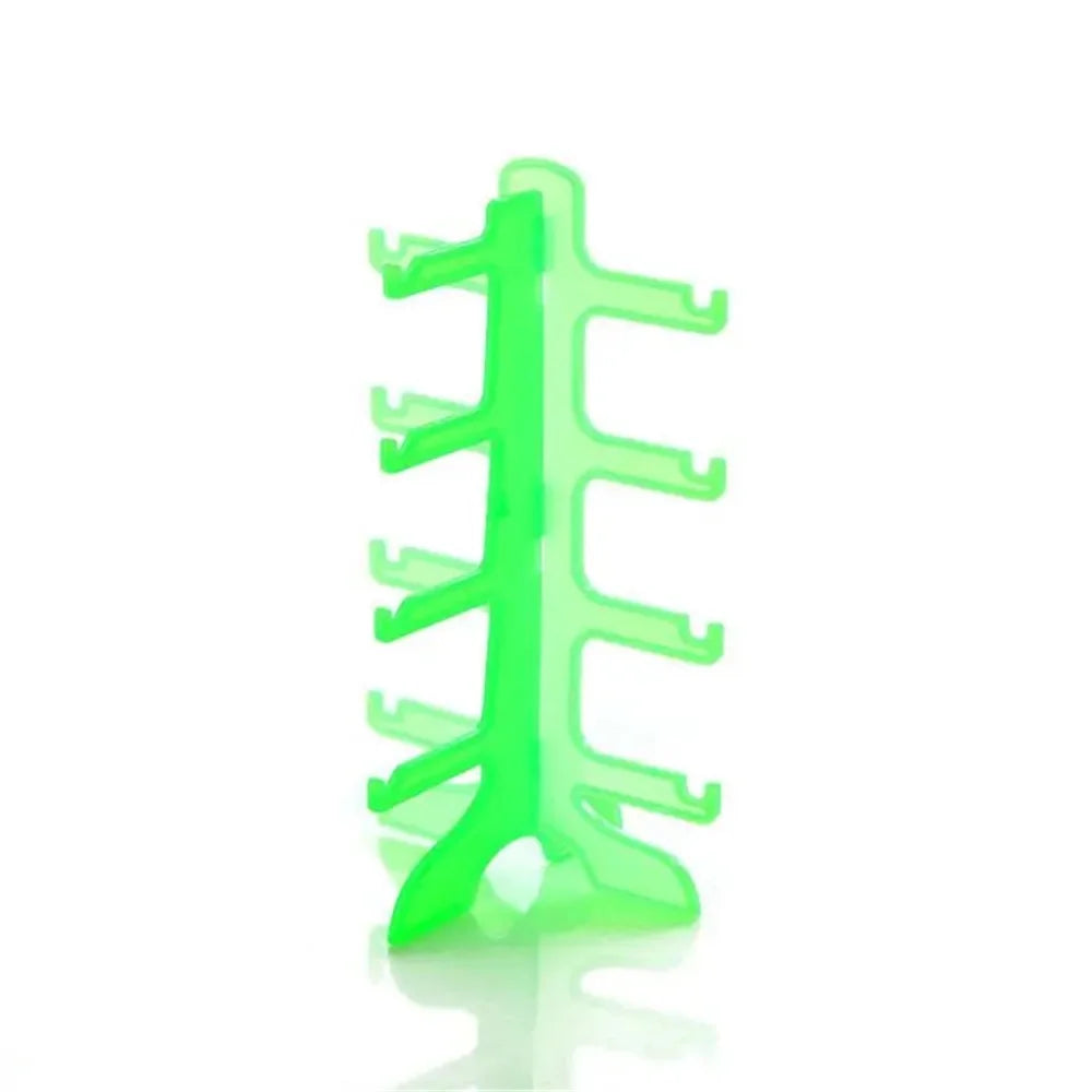 4 Layers Plastic Sunglasses Show Rack Holders Display Stand Storage Holder Glasses Shelf Home Organizer Space Saving Shelf Oasis Select Green