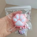 New Cat Paw Mochi Taba Squishy Fidget Toy Cute Cat Paws Toys Slow Rebound Decompression Toy Super Soft Reduce Stress Toy Gifts ﻿ Oasis Select pink
