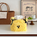 Cute Plush Dog Tissue Box Cover | Puppy Home Desk Decor