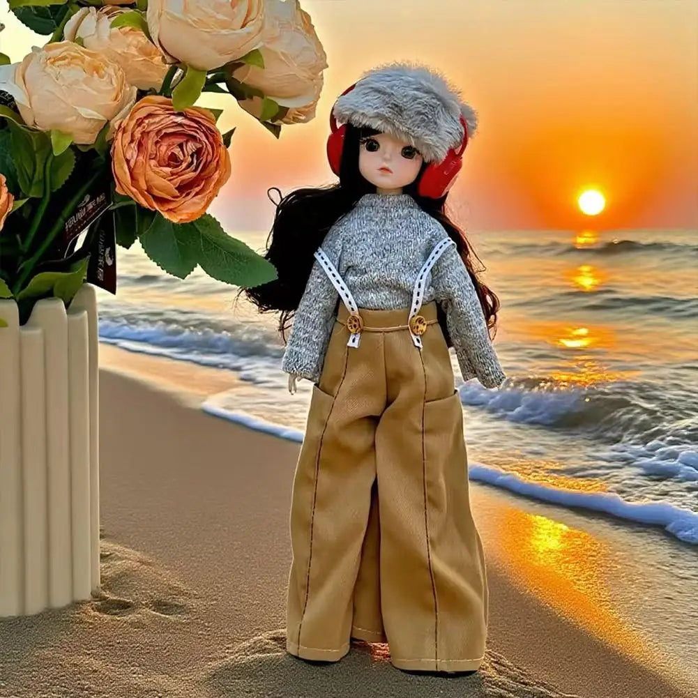 30cm 1/6 BJD Doll Clothes Changing Princess Skirt Set BJD Baby Dress Change Set Lady Princess Doll Accessories (without Doll) Oasis Select