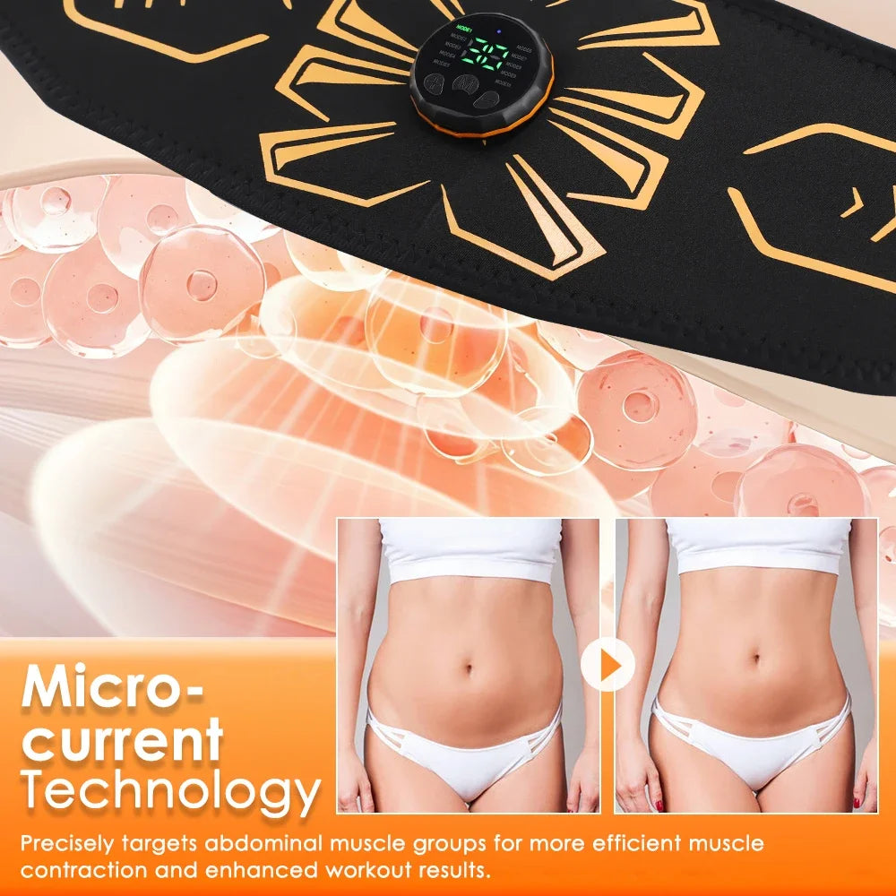 Hailicare EMS Abdominal Toning Belt | 10 Modes, 30 Levels