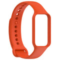 Silicone Strap for Redmi Watch Band 2 & Xiaomi Band 8 Active Replacement Watch Strap Oasis Select orange