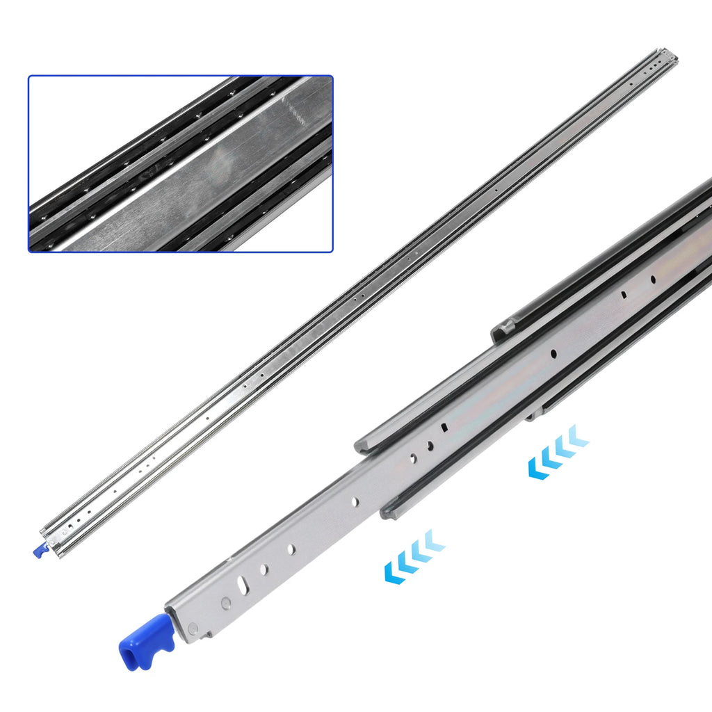 Heavy Duty Side Mount Drawer Slides – Full Extension Ball Bearing Industrial Drawer Slides Oasis Select