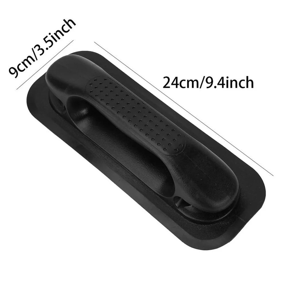 Boat Grip Inflatable Handle Ergonomic Grip Waterproof PVC Lightweight Easy To Install Wide Compatibility Black Kayaking Paddling Oasis Select