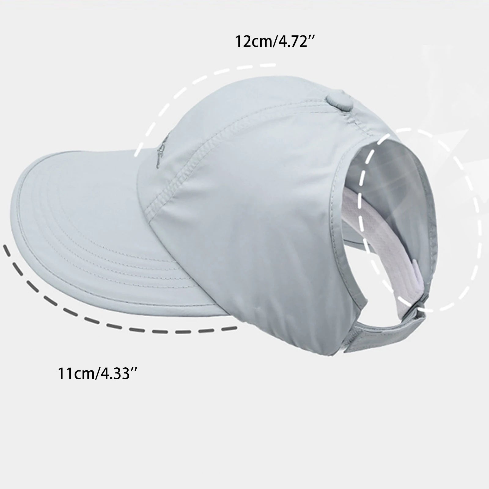 Summer Quick Drying Sun Hat UPF 50 Wide Brim Duckbill Bucket Hat Breathable Foldable Outdoor Sports Beach Fishing Women Hat Oasis Select