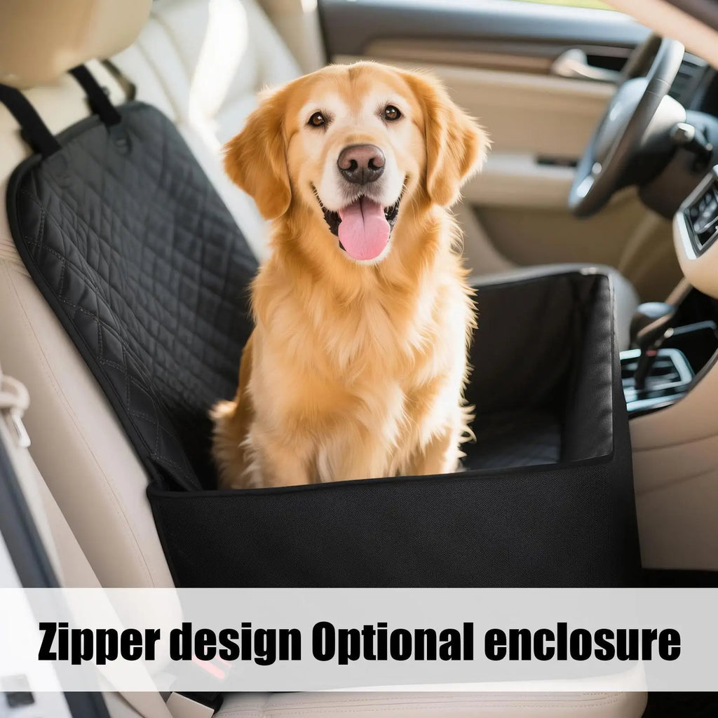 For Truck Dog Car Seat Large Waterproof Pet Seat Cover for Cars Booster Cushion Protector Carrier for Bed Barrier Backseat Truck Oasis Select