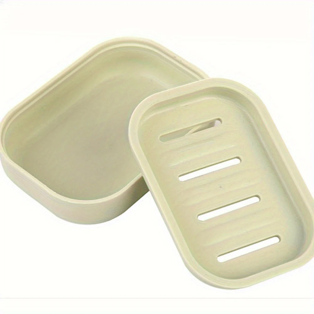 1pc Double-Layered Creative Soap Box - Portable, Travel-Friendly, Waterproof, and Compact Container for Outdoor Adventures - Jap Oasis Select