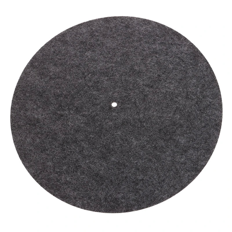 1PC Slip Mat Felt Turntable Platter Mat For LP Vinyl Record Audio Replacement DIY Accessories Audiophile Thick Turntable Mat Oasis Select Gray