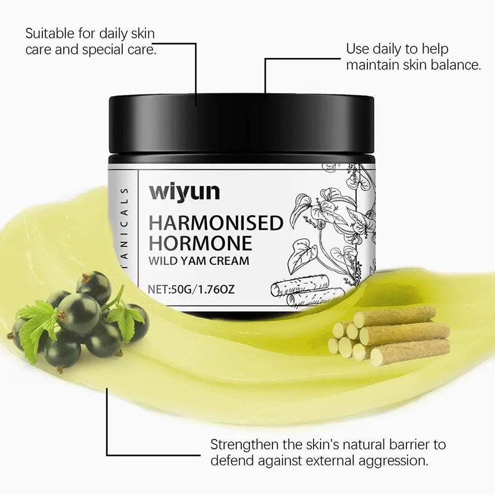 Wild Yam Cream – Hormone Balance & Menopause Moisturizer Hormone Balance Cream Oasis Select