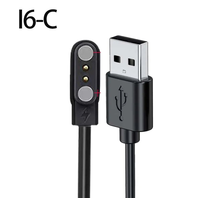 USB Magnetic Charger for Letscom ID205L ID205S Smartwatch Smartwatch Charger Oasis Select