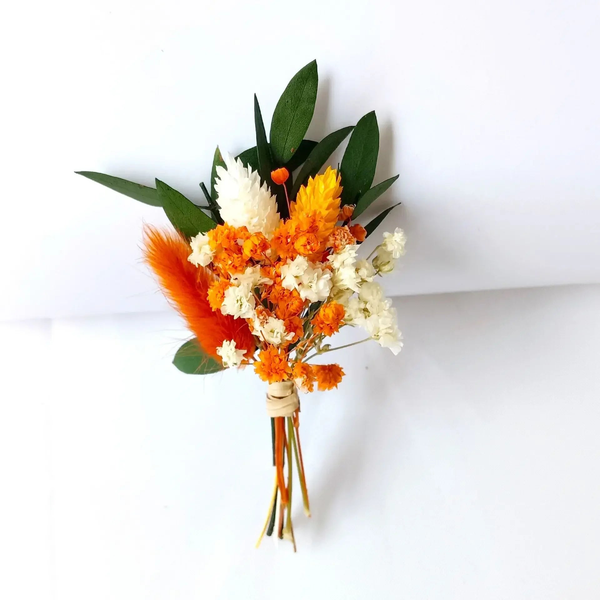 Dried Flower Bouquet High-Quality Fingertip Bouquet Greeting Card Decoration Versatile Diy Flower Kit For Diy Projects Event Oasis Select 2