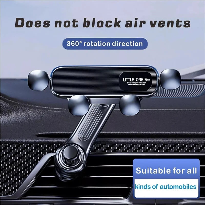 Car Phone Holder 360 Rotate Air Vent Universal Mobile Phone Holder In Car Support For 4.7-7inch Telephone Car Stand Oasis Select