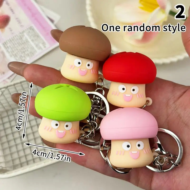 Cute Squishy Clicker Keychain – Slow Rebound Fidget Toy Pendant Novelty Fidget Keychain Oasis Select 2