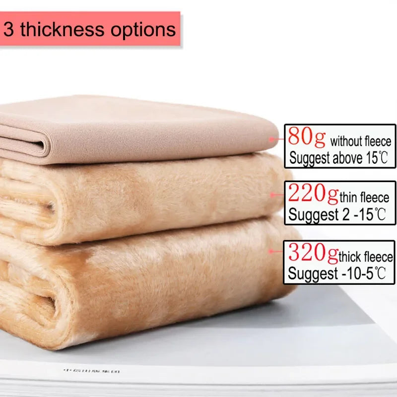 Pantyhose Thick Thermal Tights Stockings Women Warm Translucent Pantyhose Leggings Female High Waist Elastic Slim Pantyhose Oasis Select