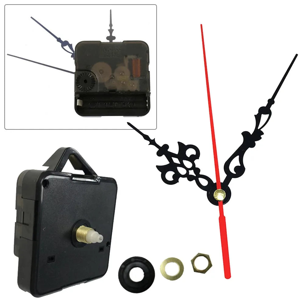 Quartz Clock Movement Mechanism Hands Wall Decoration Repair Tool Parts Kit Silent DIY Clock Parts With Needles Oasis Select Default Title