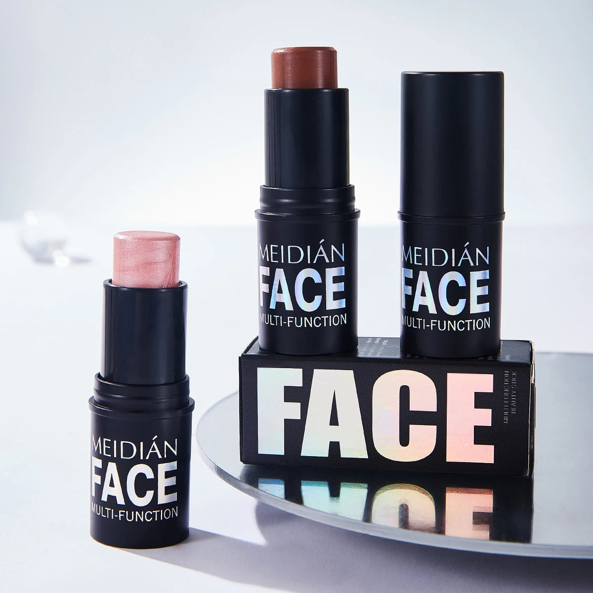 6-Color Dual-Use Blush & Lip Stick – Natural Contour Makeup Blush & Lip Stick Oasis Select