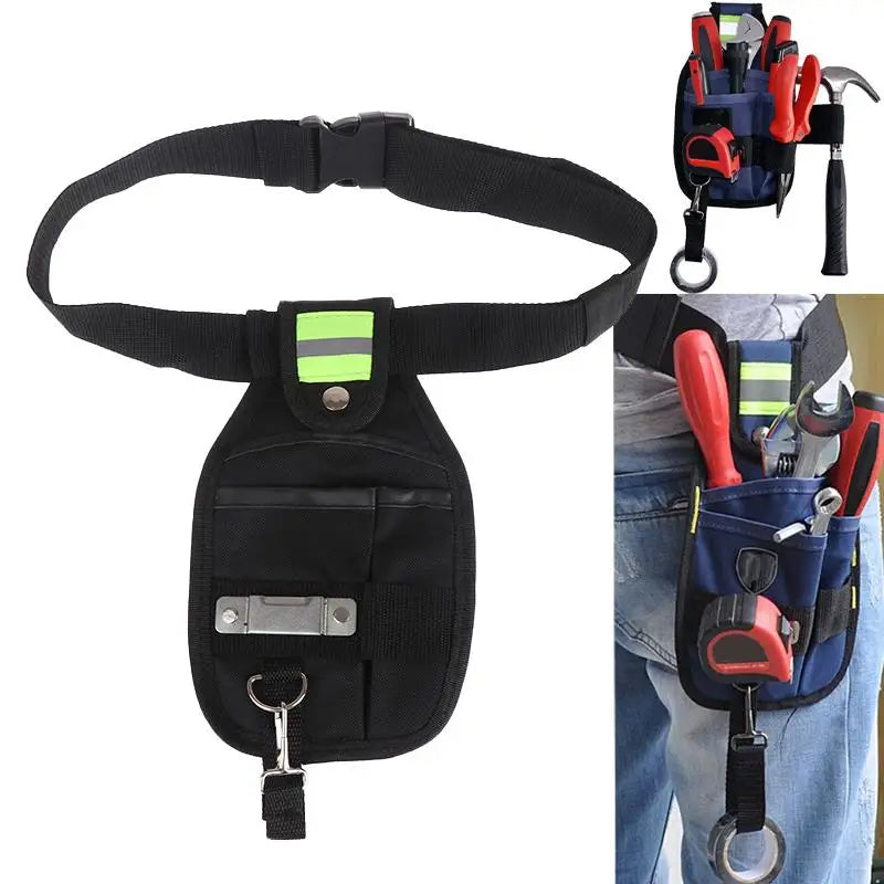 Portable Multifunctional Tool Waist Bag Electrician Pocket Storage Bag Maintenance Tool Bags Screwdriver Kit Holder Pouch Oasis Select