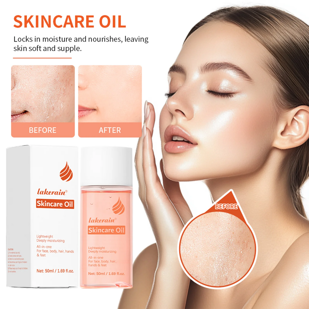 Bio Skincare Body Oil Face Body Moisturizer Vitamin A Vitamin E Exfoliate skin Improve Hair Health Fade Scars Exfoliate skin car Oasis Select