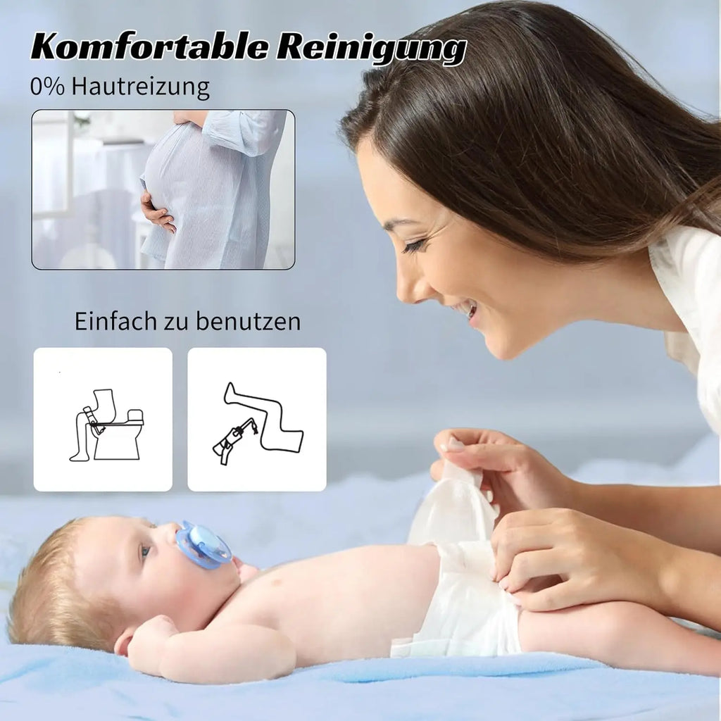 Portable Bidet for Travel, USB Rechargeable Electric Travel Bidet Sprayer Waterproof Handheld Bidet for Women Men Baby Cleaning Oasis Select