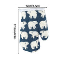 Kids Oven Mitts for Baking Real Food Children Microwave Gloves for Kids Play Kitchen Kitchen Microwave Gloves Kids Oven Mitts Oasis Select Blue