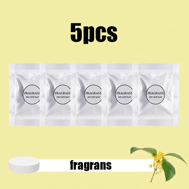 5/10/15pcs Car Diffuser Tablets, Car Air Freshener Replacement, Car Vent Perfume Refill, Auto Accessories, Car O Solid Perfume Oasis Select 5pcs Osmanthus