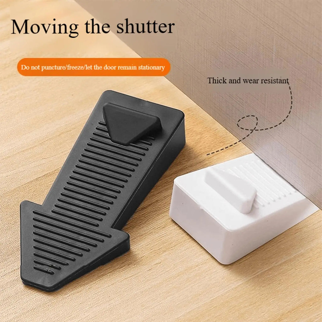 1PC door safety stopper wedge block door stopper Anti-Slip rear door retainer for home and office anti-collision stopper Oasis Select