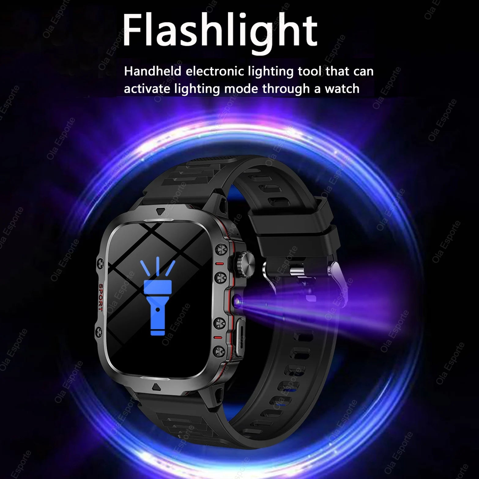 Ola Esporte Smart Watch – Bluetooth Call, Fitness, IP67