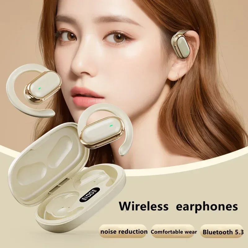 Original TWS Bluetooth Headphones Wireless LED Digital Display Earphones Noise Reduction OWS Headset for all smartphones Oasis Select