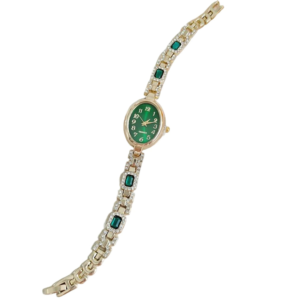 Women's Crystal Rhinestone Bracelet Watch | Elegant Quartz