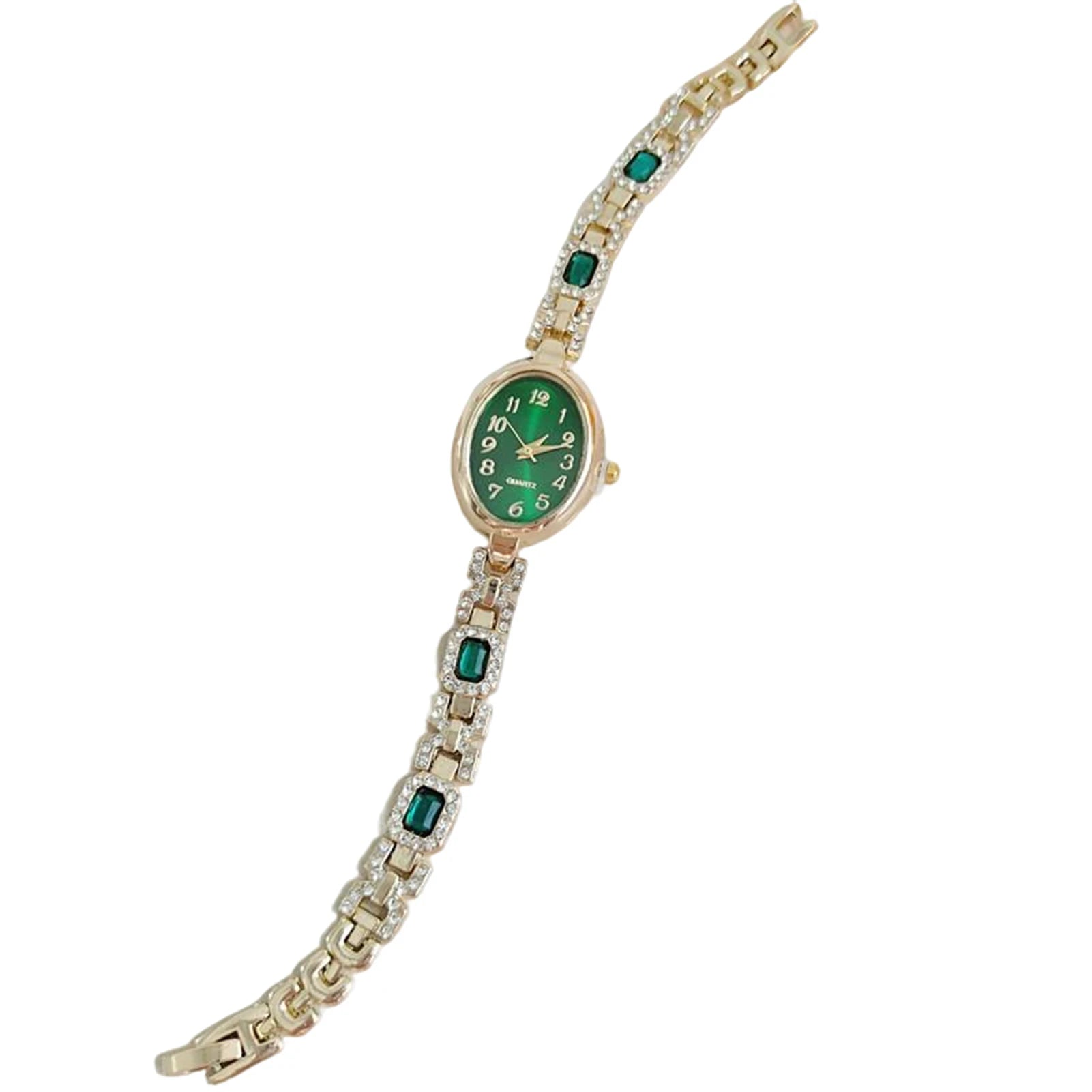 Women's Crystal Rhinestone Bracelet Watch | Elegant Quartz