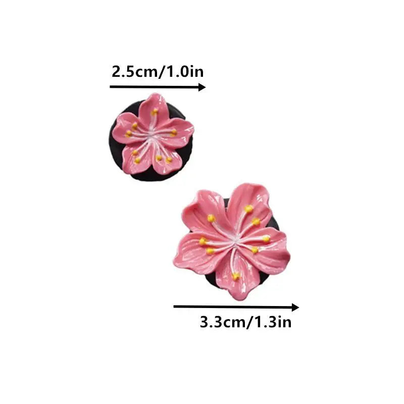 2pcs Car Perfume Clip Flower Air Outlet Decorations Car Air Conditioner Air Vent Personalized Interior Decoration Accessories Oasis Select