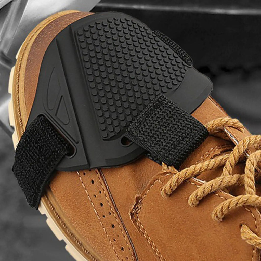 Motorcycle Shift Pad Anti-Slip Gear Shoes Cover Motorcycle Boots Cover Protector Pad Pedal Foot Pad Rubber Cover Accessories Oasis Select