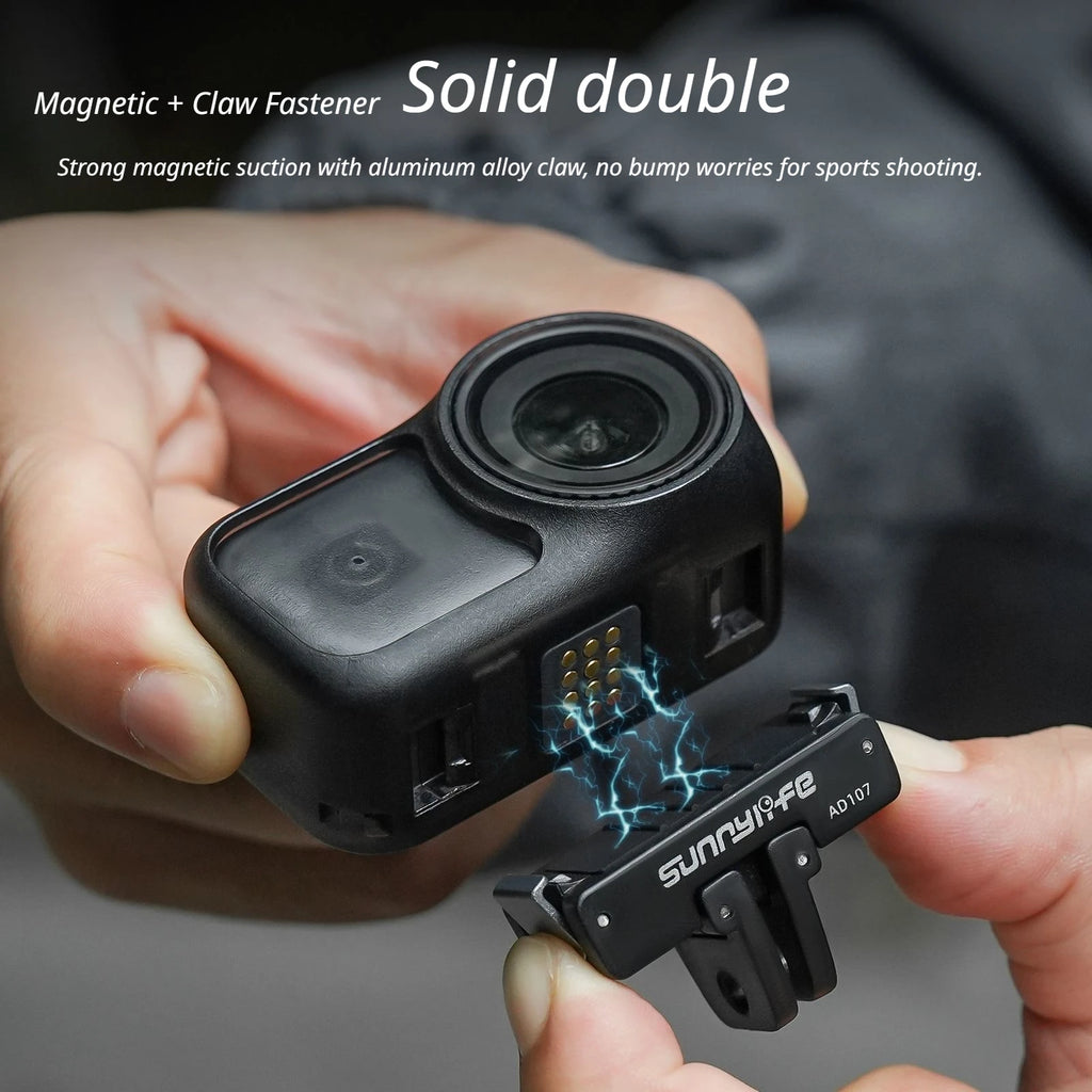 Magnetic Quick Release Mount for DJI Osmo & Insta360 Cameras