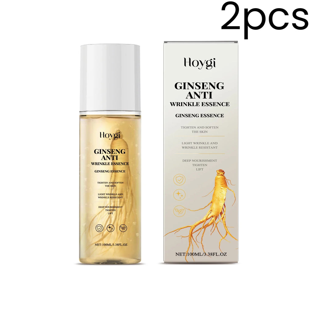 Hoygi Ginseng Anti-Wrinkle Face Serum 100ml – Moisturizing Ginseng Face Serum Oasis Select 2pcs