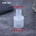 15mm to 22mm Veterinary Breathing Circuit Straight Connector PP