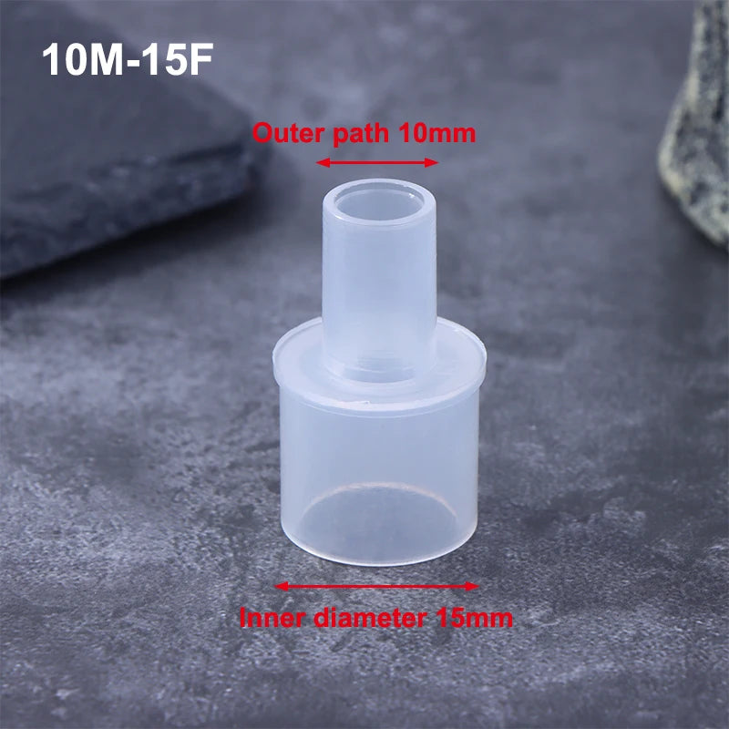 15mm to 22mm Veterinary Breathing Circuit Straight Connector PP