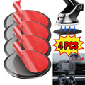 Mobile Phone Sticker Car Suction Cup Adhesive Sticker Disc Pad Base for GPS Mobile Phone Stand Bracket Holder Camera Stand Mount Oasis Select 4PCS L-80mm