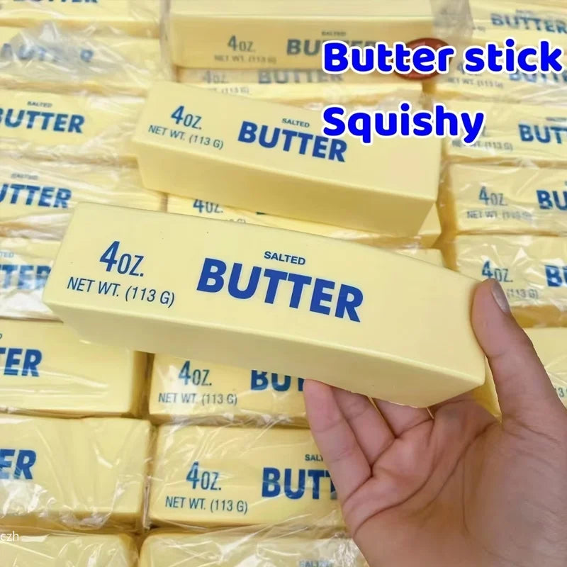 Butter Stick Squishy Slow Rising Squeeze Fidget Toy Squishy Fidget Toy Oasis Select