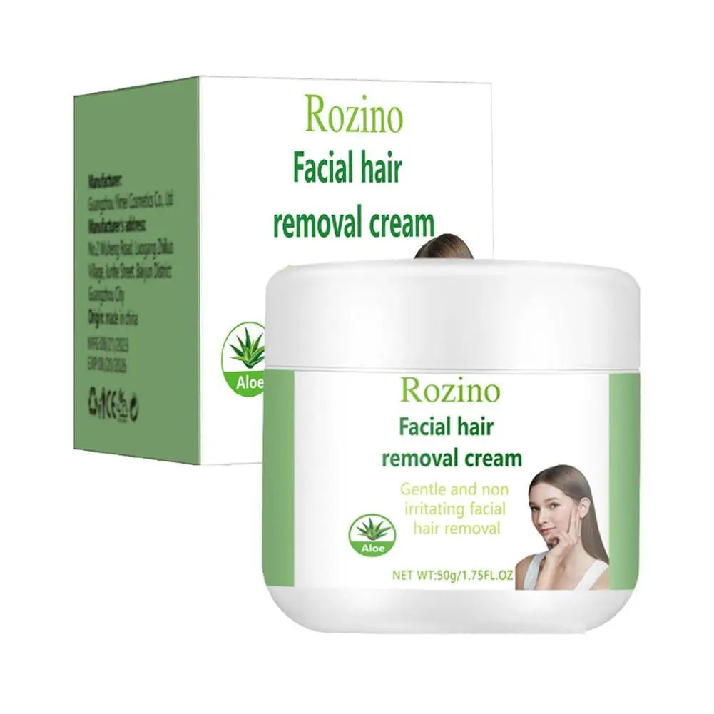 Facial Depilatory Cream,Hair Removal Cream for Upper Lip & Chin Gentle Non-Irritating Painless Body Hair Removal Cream for Women Oasis Select 50g