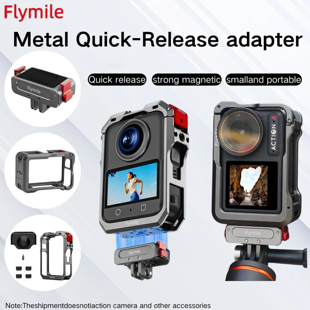 DJI Osmo 360 Accessories Kit – Cage, Glass & Mount
