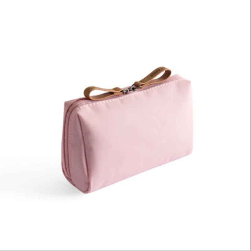 Korean Waterproof Makeup Bag – Silica Gel Cosmetic Organizer Cosmetic Organizer Bag Oasis Select Pink one size