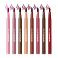 Lakerain Lip Liner Pencil Ballpoint Felt Tip Transfer-proof Lip Liner Stain Smudge-proof Waterproof Lip Liners Natural Makeup Oasis Select Set 2
