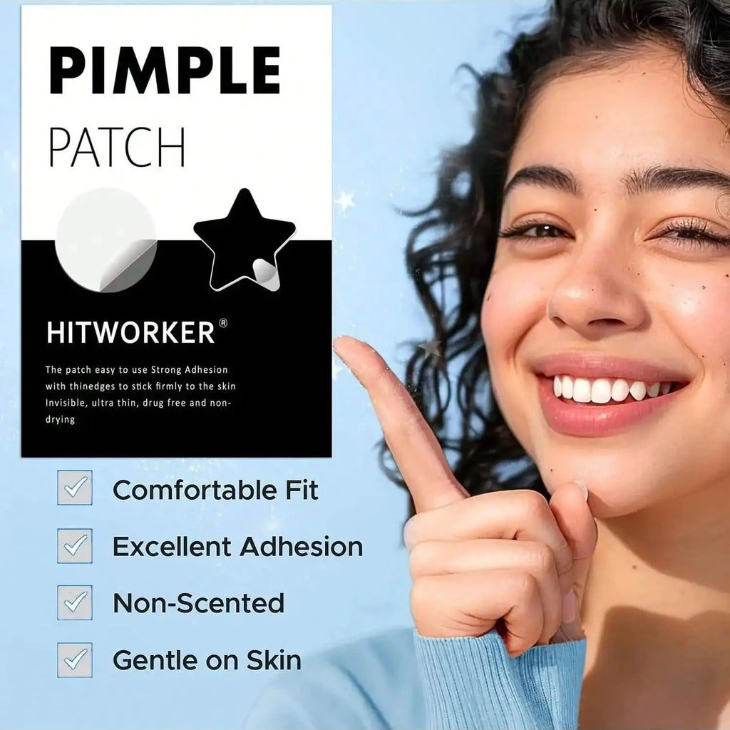 800/400/200pcs/box star shaped - containing tea tree oil acne patch, alcohol free, non irritating absorption of acne secretions Oasis Select