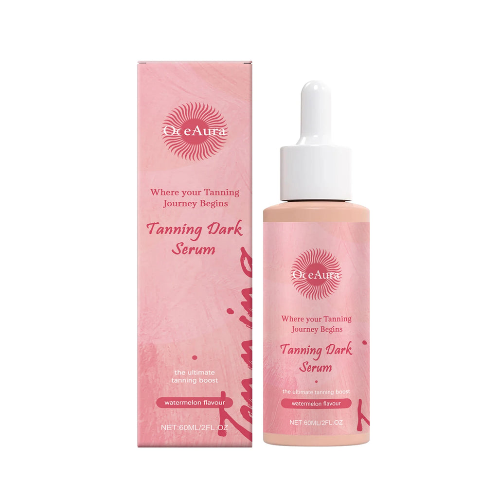 1/3/5pcs Oceaura Tanning Serum Sunless Self Tanner Lasting Solarium Suntan Skin Moisturizing Repair Face Body Bronzing Tan Drop Oasis Select 60ml Boxed