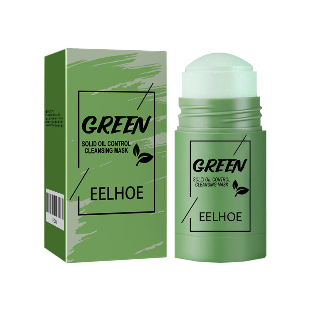 Eelhoe Green Tea Solid Face Mask – Pore & Acne Control 40g Clay Face Mask Stick Oasis Select 40g Boxed
