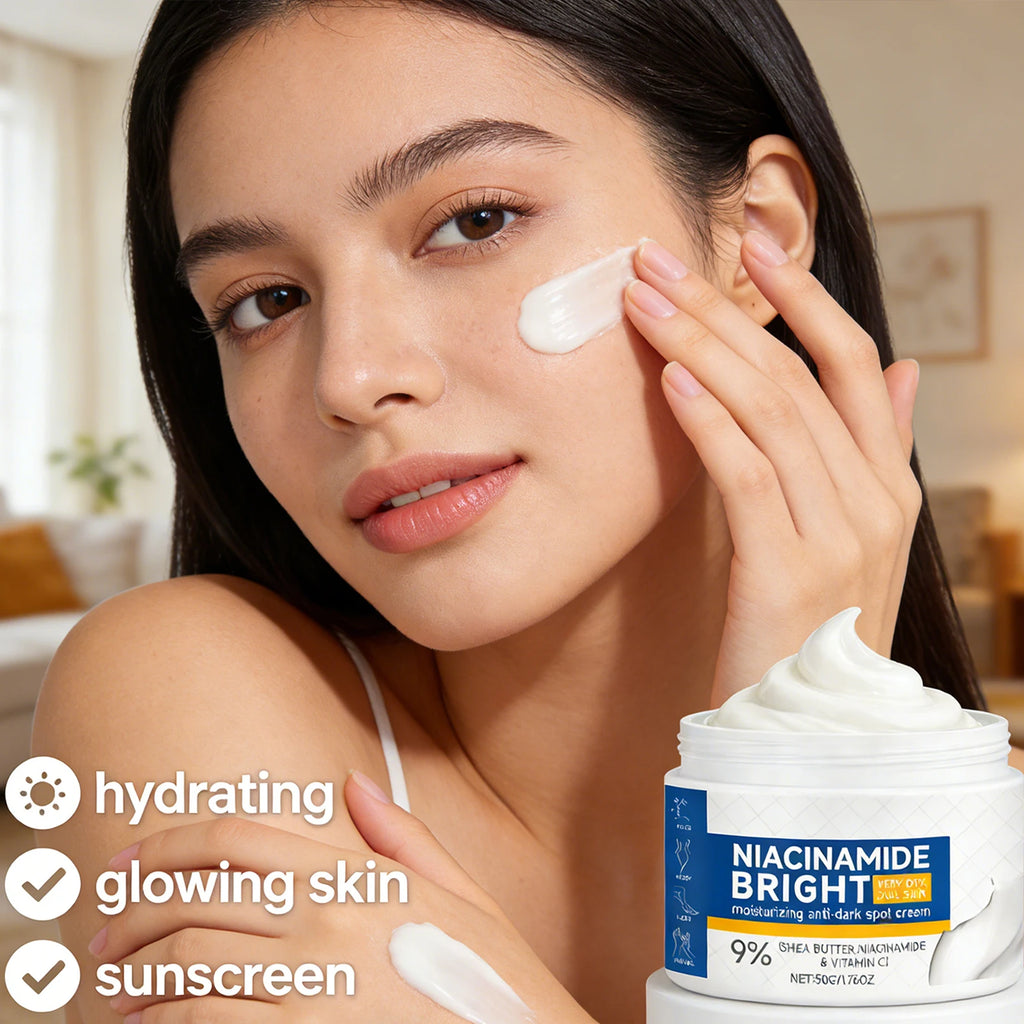 Moisturizing Anti Dark Spot Cream Powerful Hydrating Brightening Skin Lightweight Balances Skin Tone Repairs Damaged Stratum Oasis Select
